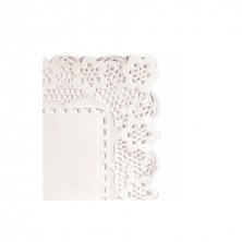 Blondas Rectangulares Caladas Blancas Celulosa 40 x 30 cm (Caja 250 Uds) García de Pou - La Casa de Vesta