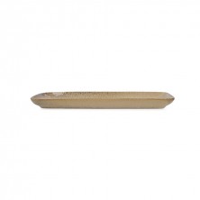 Fuente Rectangular Ikonic Marrón 28 x 14 cm.