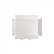 Bandeja Con Tapa Blanca 40,5 x 30,5 x 6 cm. (Pack 50 Uds.) García de Pou - La Casa de Vesta