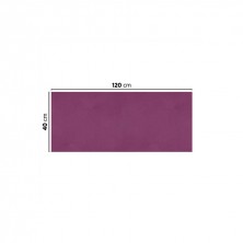 Mantel Plegado Tú Y Yo Violeta 40 x 120 cm. (Pack 40 Uds.) García de Pou - La Casa de Vesta