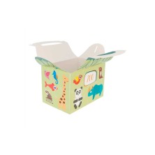 Caja Menú Infantil Zoo 17 x 16 x 10 cm. (Pack 50 Uds.) García de Pou - La Casa de Vesta