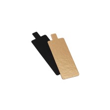 Discos Metalizados Rectangular 2 Caras Oro Y Negro 4,5 x 12 cm (Pack 250 Uds.) García de Pou - La Casa de Vesta
