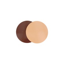 Discos Metalizados Redondos  2 Caras Chocolate Y Praliné 28 cm (Pack 100 Uds.) García de Pou - La Casa de Vesta