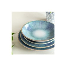 Plato Hondo Esmeralda 23 cm. (Caja 12 Uds.) Lubiana - La Casa de Vesta