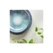 Plato Hondo Esmeralda 23 cm. (Caja 12 Uds.) Lubiana - La Casa de Vesta