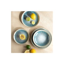 Plato Llano Turquesa Óxido 21 cm. (Caja 24 Uds.) Lubiana - La Casa de Vesta