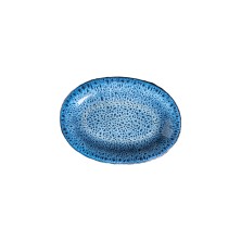 Fuente Oval Cosmos Blue 38 cm. (Caja 6 Uds.) Lubiana - La Casa de Vesta