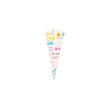 Cono Para Helados Parole 4,1 x 10,4 cm. (Pack 3.000 Uds.) García de Pou - La Casa de Vesta