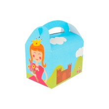 Caja Menú Infantil Castillo 15,5 x 10,5 x 17,5 cm. (Pack 50 Uds.) García de Pou - La Casa de Vesta