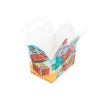 Caja Menú Infantil Tesoro Pirata 15,5 x 10,5 x 17,5 cm. (Pack 50 Uds.) García de Pou - La Casa de Vesta