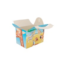 Caja Menú Infantil Sabana 15,5 x 10,5 x 17,5 cm. (Pack 50 Uds.) García de Pou - La Casa de Vesta